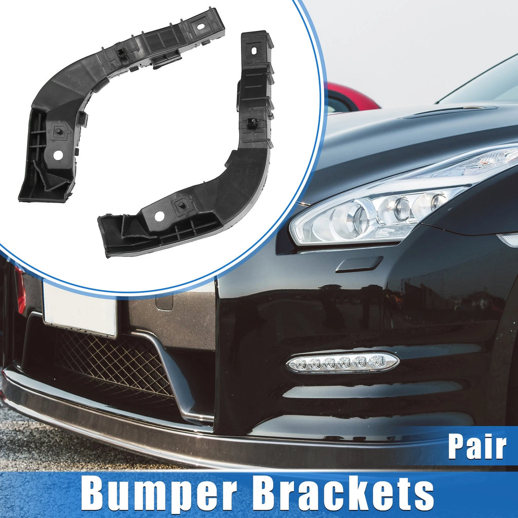 Pair Front Bumper Brackets for Hyundai Elantra (2008–2010)