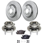 2X Wheel Hubs for Lincoln MKT (Front Driver & Passenger Side)