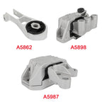3X Engine Motor Transmission Mount for Jeep Compass (2017–2021) ED6