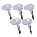 Set of 5 Ignition Keys for Mitsubishi Forklift (Caterpillar 12343)