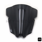 Double Bubble Windshield for Yamaha YZF R6 600 (2008–2016) Black