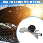 Car Engine Water Pump for Chrysler 300 V6 3.6L (2011-2015)