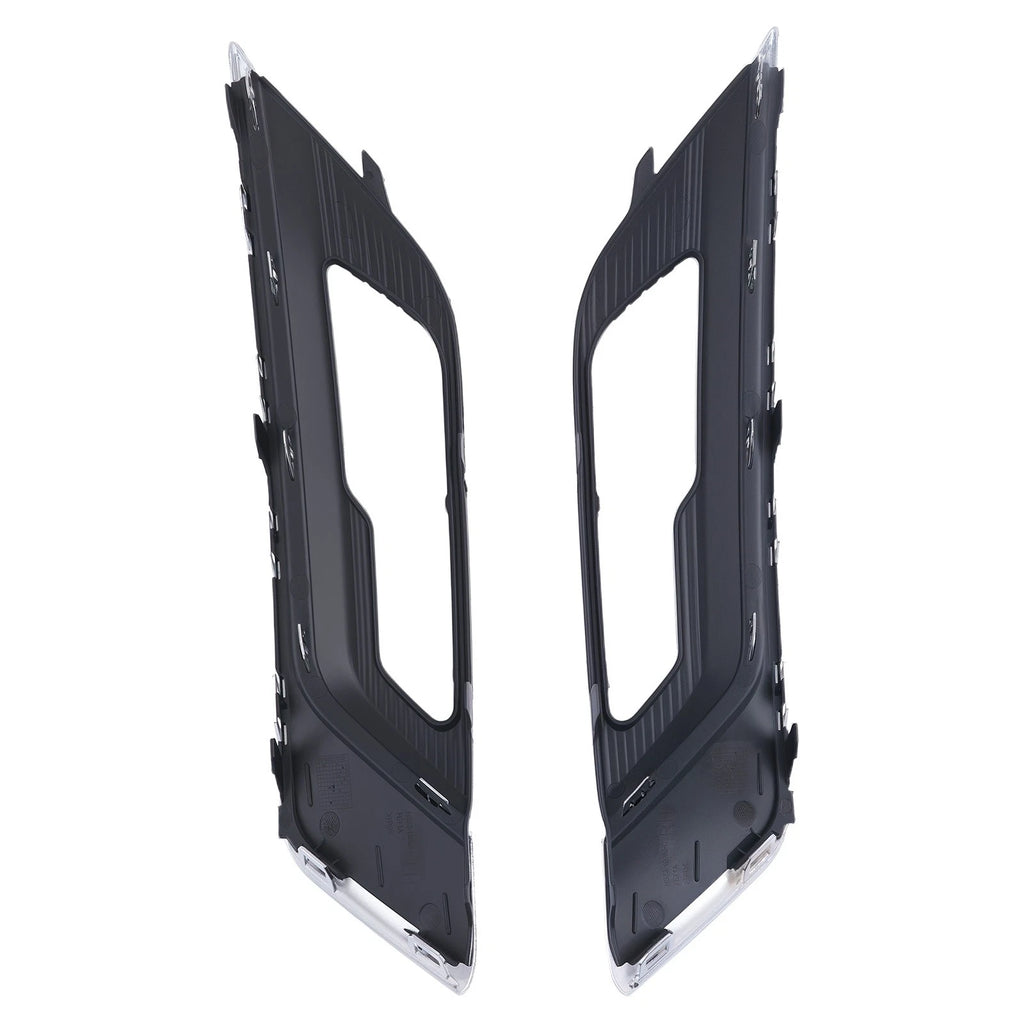 2X Bumper Fog Grille Cover for Ford Fusion 1.5L Turbo (2017–2019)