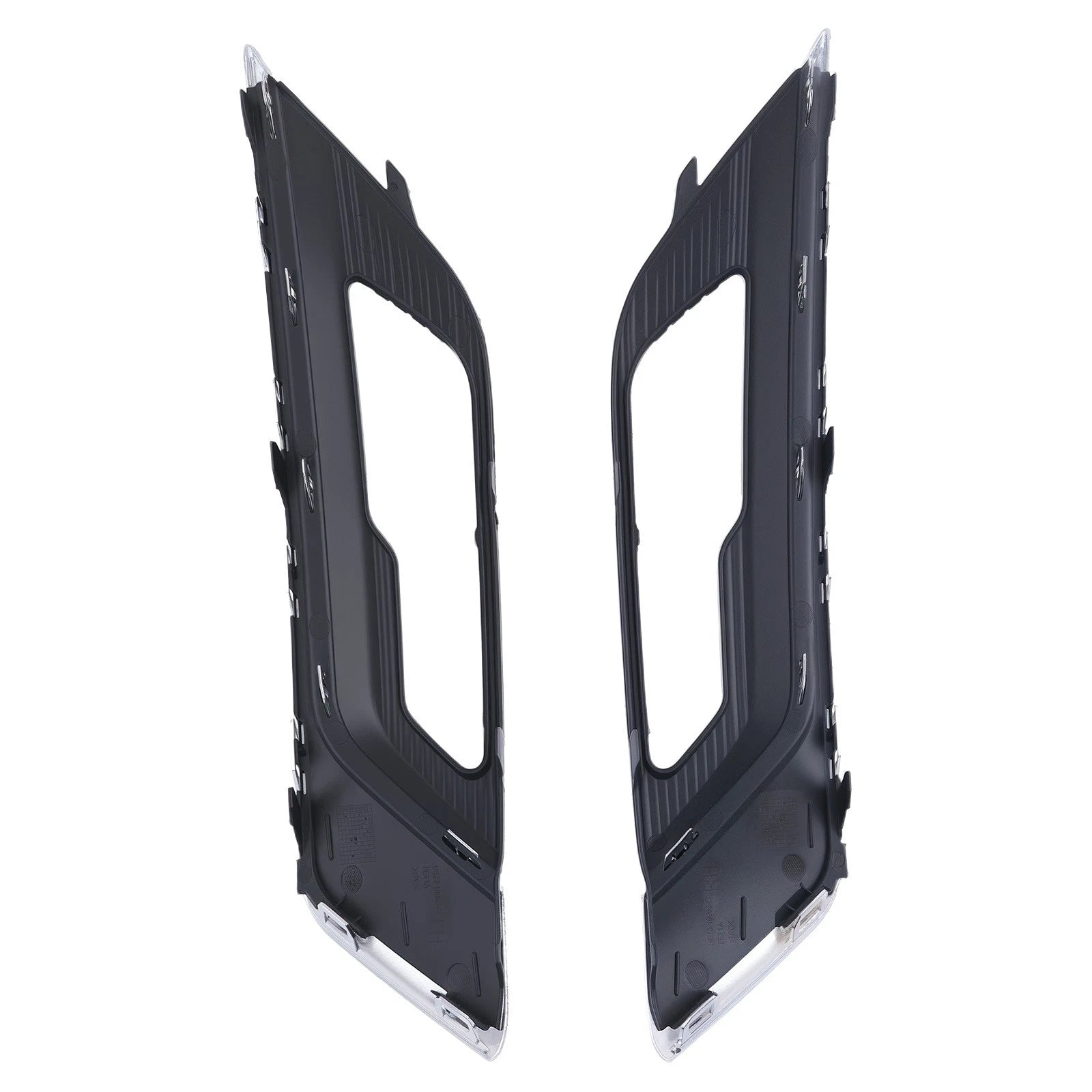 2X Bumper Fog Grille Cover for Ford Fusion 1.5L Turbo (2017–2019)