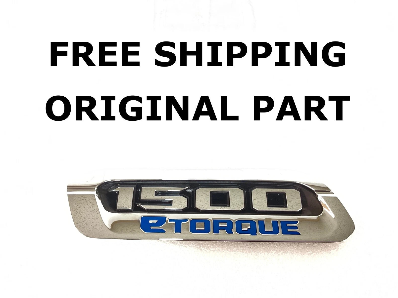 Chrome Left Side Hood Bezel for RAM 1500 ETORQUE (2021–2022) 68309828AB