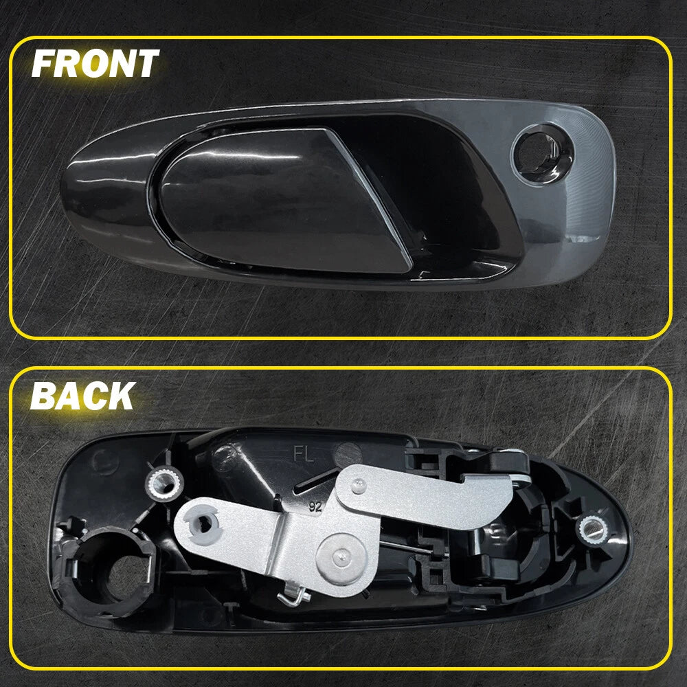 Set of 2 Outer Door Handles for Honda Civic 3DR (1992â1995)
