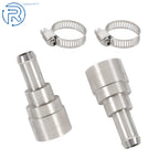 2X Heater Core Coolant Hose Connectors for Chevrolet Silverado Tahoe (1998–2014)