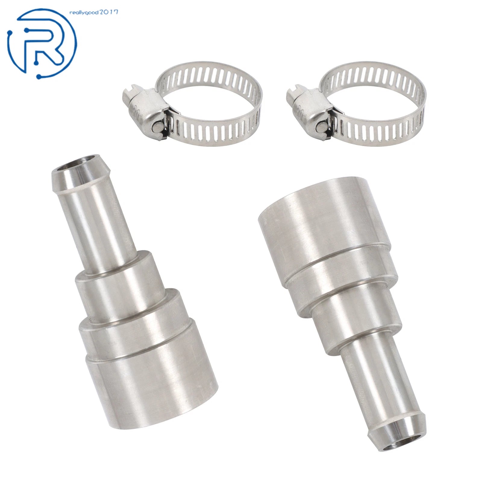 2X Heater Core Coolant Hose Connectors for Chevrolet Silverado Tahoe (1998–2014)