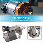Starter Motor for Chrysler Valiant 318 340 360 383 440 V8 (1962–1976)