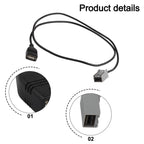 12Pin USB Music Cable Adapter for Toyota Lexus