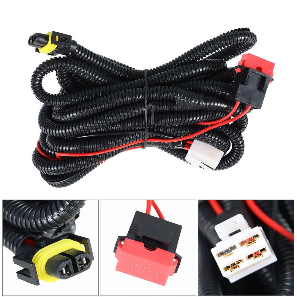 Driving Fog Lights Kit for Honda Accord (2011–2012) - Lamps, Bulbs, Switch, Wire