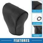 Gear Shifting Knob Cover for Hyundai Tucson (2006–2013) Black Trim