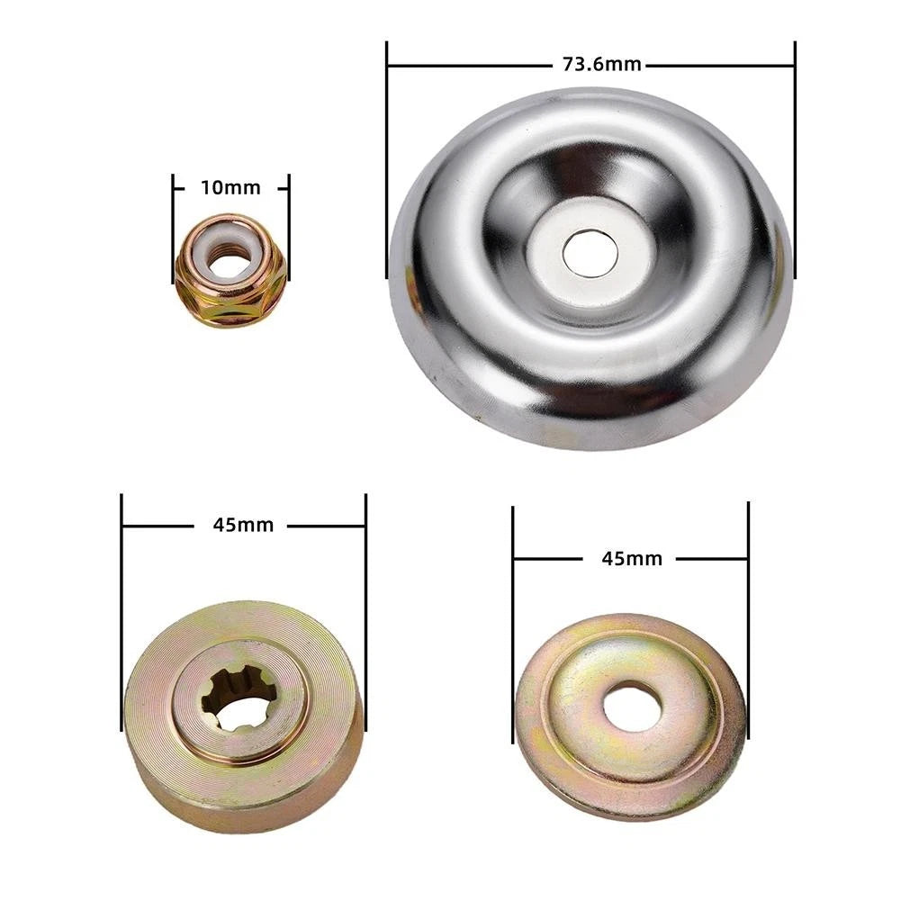Metal Trimmer Head Adapter Kit for Lawn Mower and Brush Cutter