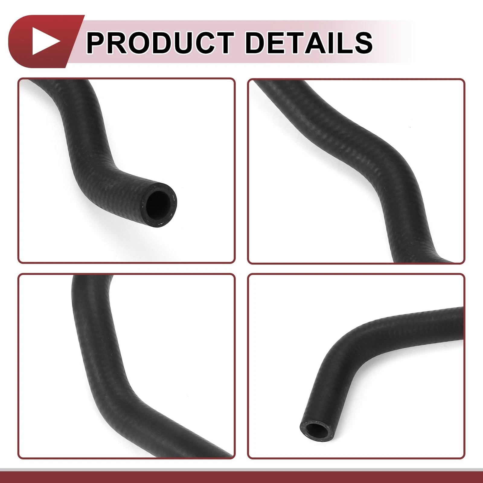 Radiator Coolant Hose for Honda Accord 3.0L (1998–2002) No. 79721S87A01 Rubber