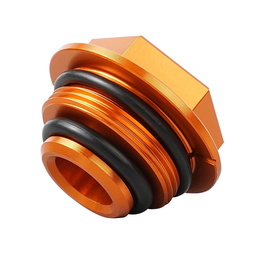 CNC Rear Brake Reservoir Fluid Cover Cap for KTM 125-530 SX SXF XC XCF XCW EXC (2003–2023)