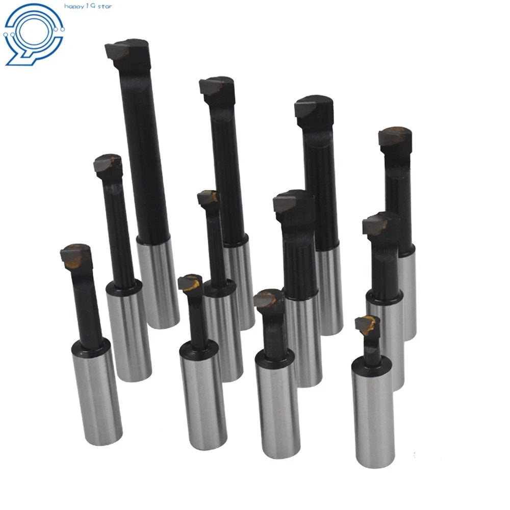 12 PCS 3/4" Boring Bar Set with Hard Alloy Head and 3/4" Shank