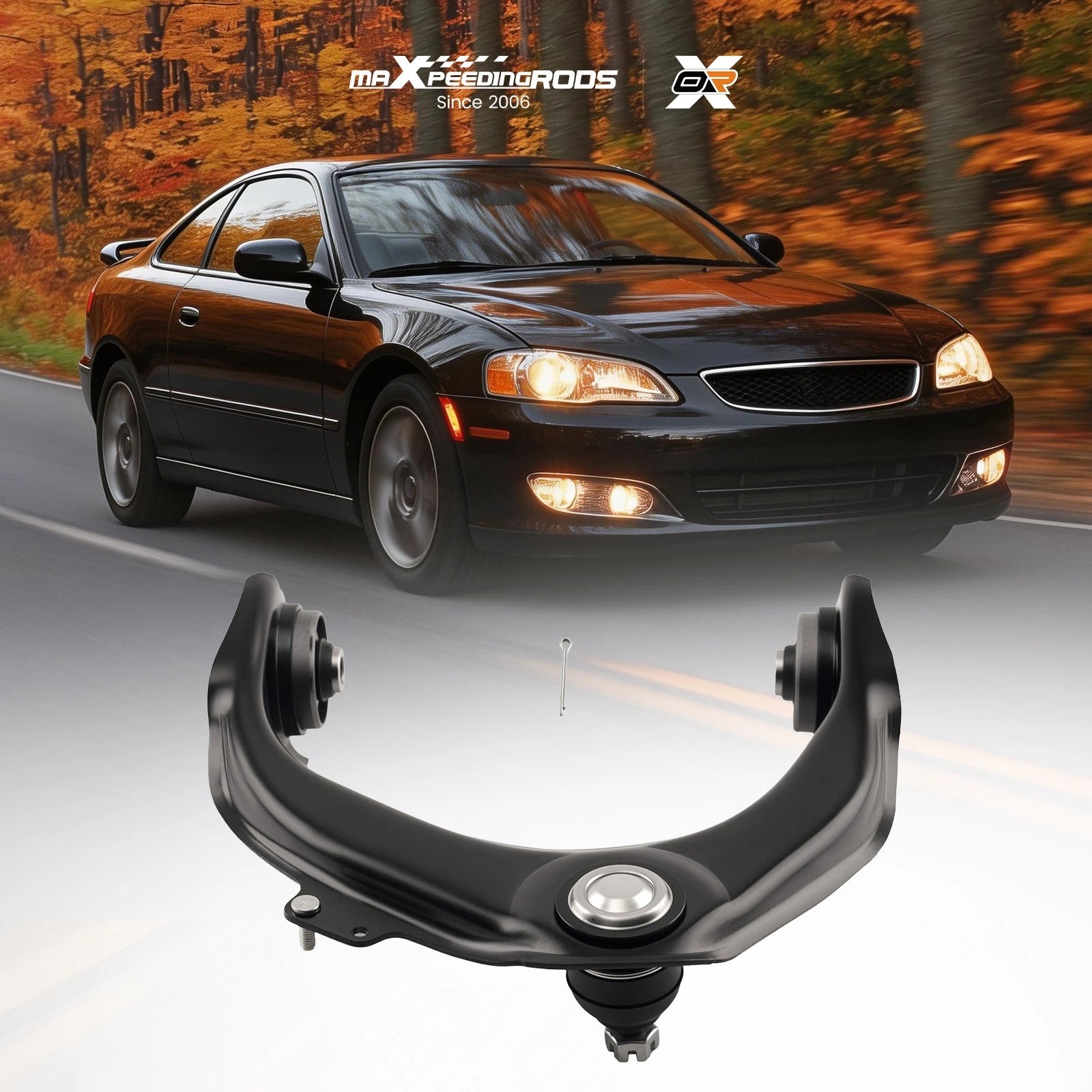 Front Upper Left Control Arm & Ball Joint for Acura CL TL Honda Accord (1998–2002)