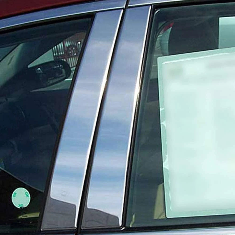 Luxury FX Chrome Pillar Post Trim 4pc for Nissan Maxima (2009–2014)