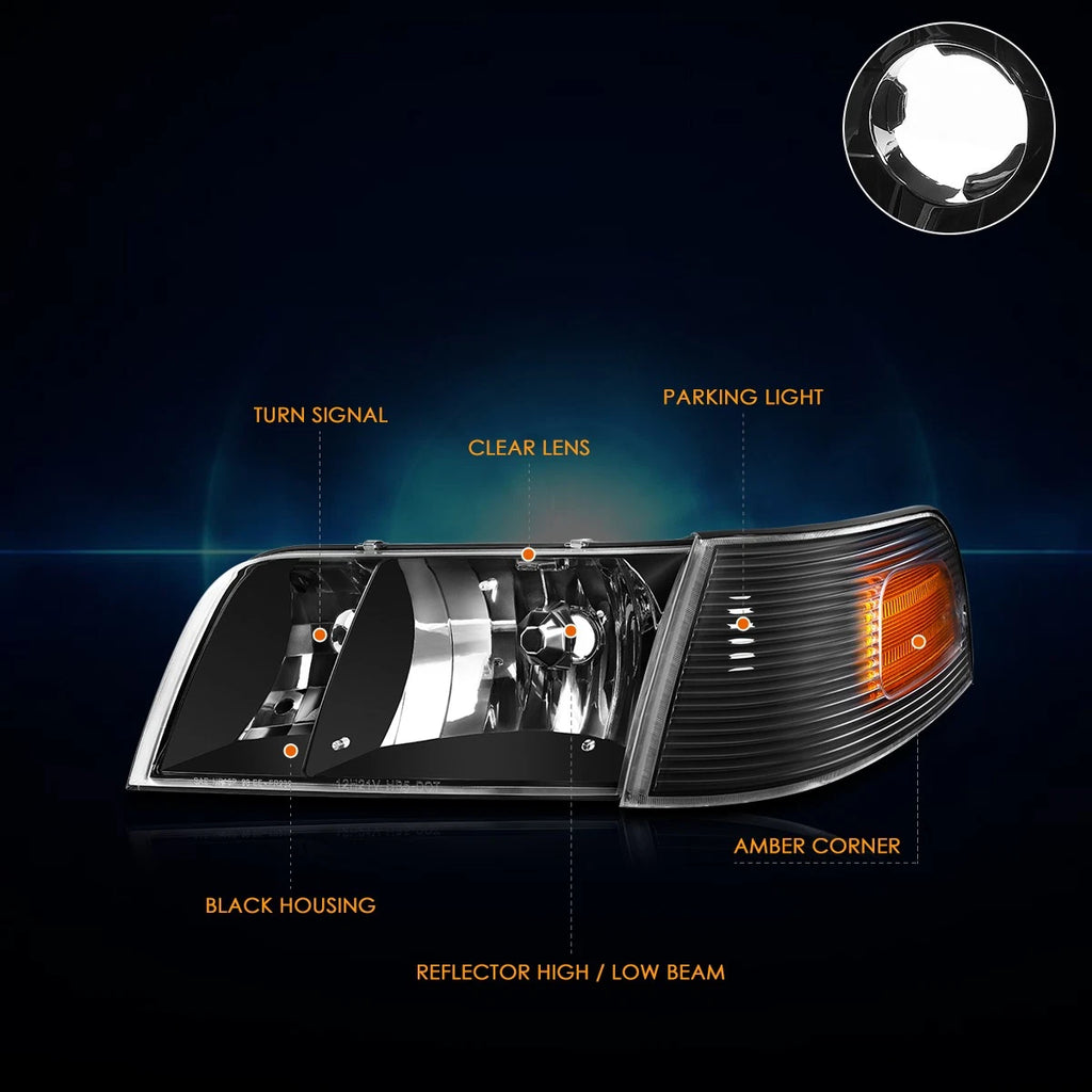 Powered Heated Side Rear View Mirror for Mitsubishi Galant (1999–2003)