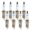 Set of 8 Bosch Platinum Pregapped Spark Plugs for Cadillac Chevy GMC Hummer V8