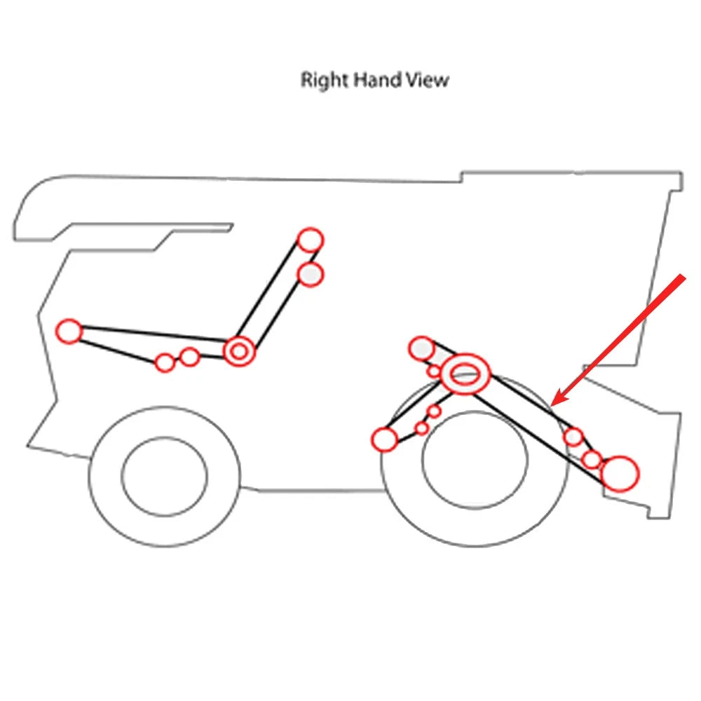 Feeder Drive Belt AM108190W1 for 217.90"