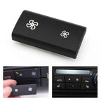 Car Wind Air Volume Conditioning Fan Switch Button Cover for BMW X5 X6 (2007-2013)