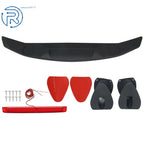 52-Inch Rear Trunk Spoiler Wing for Universal Vehicles (LED Brake Light)