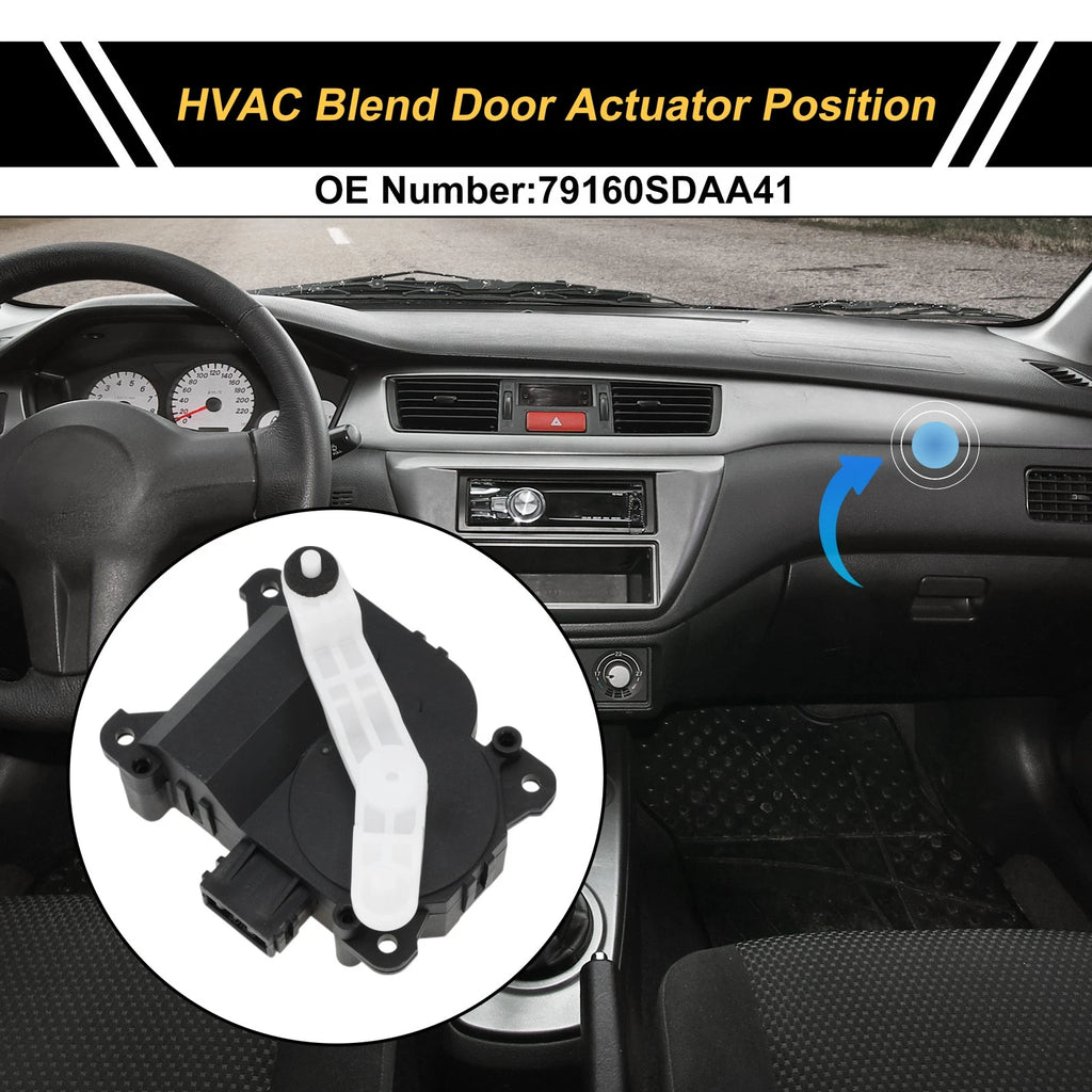 HVAC Heater Blend Door Actuator for Honda Accord (2003–2008) No. 79160SDAA41