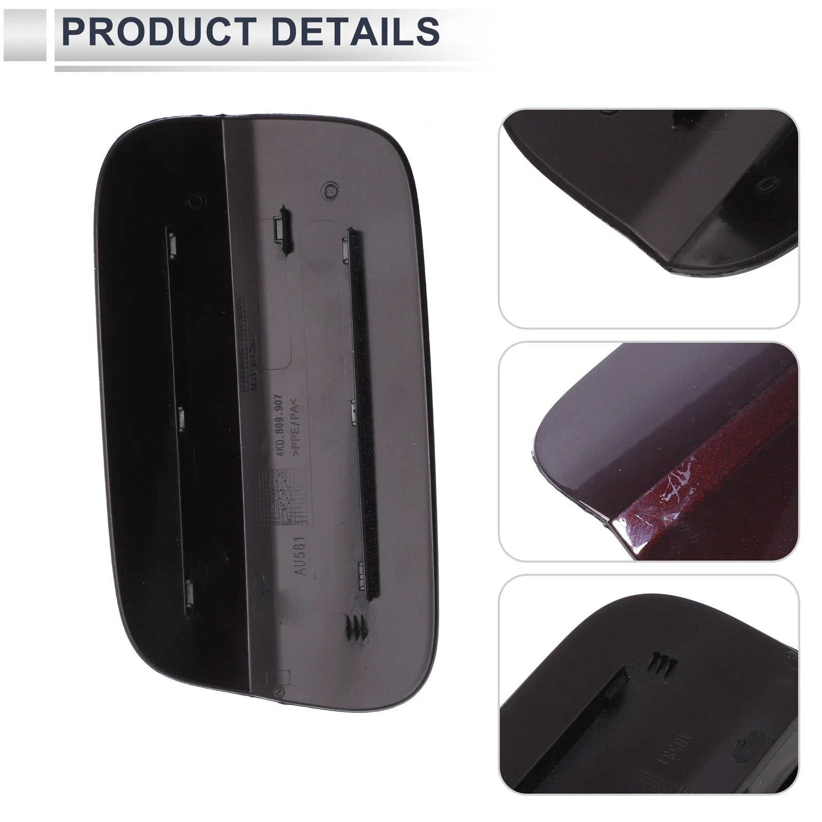 Fuel Tank Door Cap for Audi A6 (2019–2024) Fuel Filler Flap Cover Red