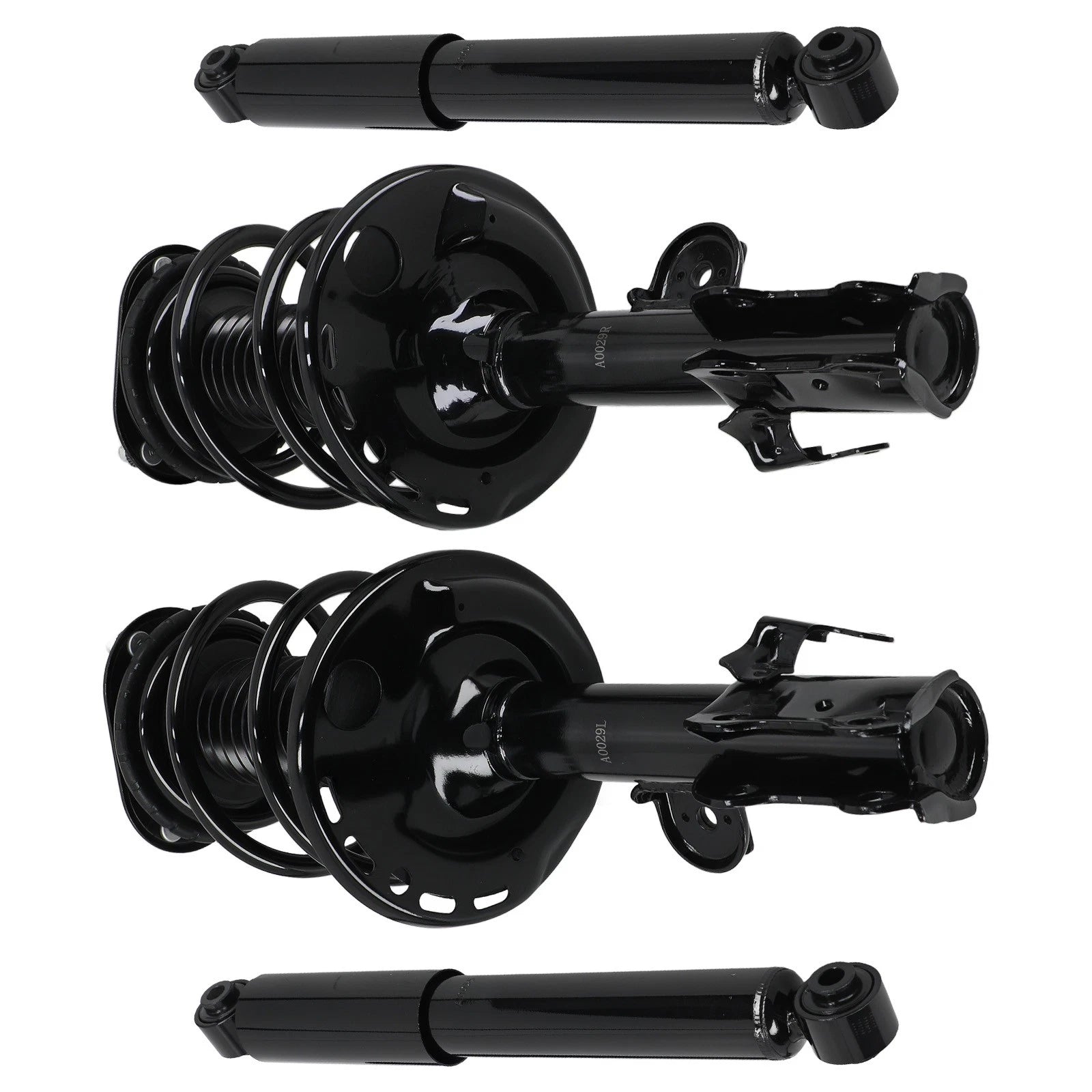 Set of 4 Front Struts & Rear Shock Absorbers for Toyota RAV4 (2006–2012)