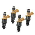 Set of 4 Fuel Injectors for Ford Escort, Mazda Miata, Protege, Kia Sephia (1.8L)