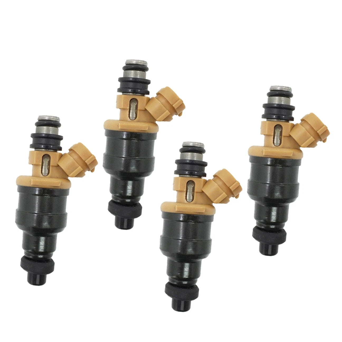 Set of 4 Fuel Injectors for Ford Escort, Mazda Miata, Protege, Kia Sephia (1.8L)