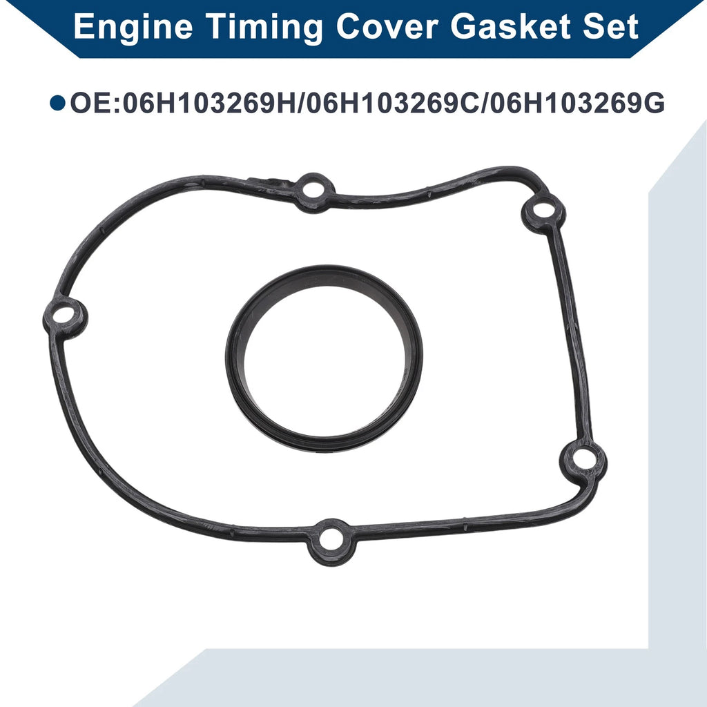 Engine Timing Cover Gasket Set No. 06H103269H for Audi A3 2.0L (2008–2013)