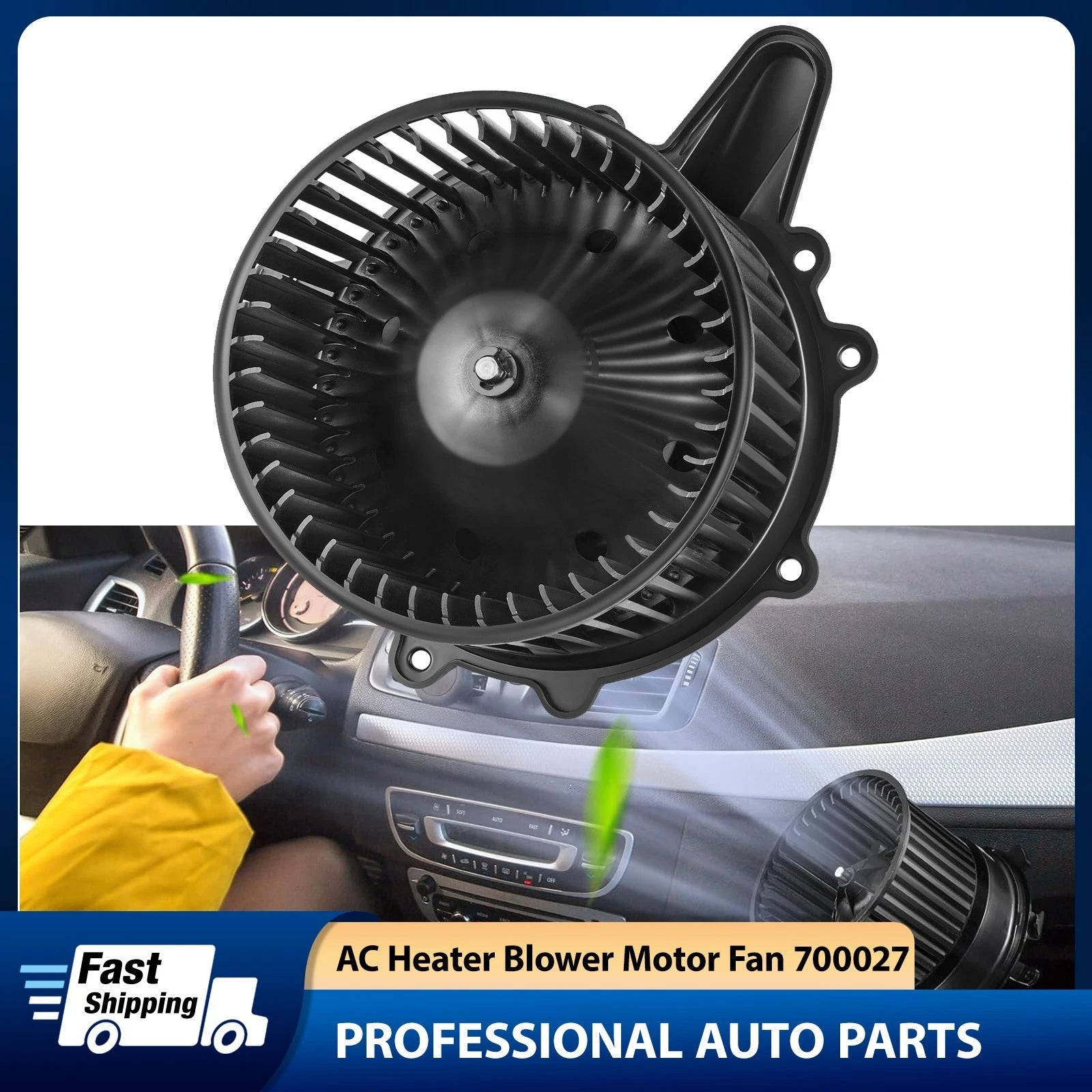 Blower Motor for Ford F-150 F-250 Expedition Navigator (1997–2003)