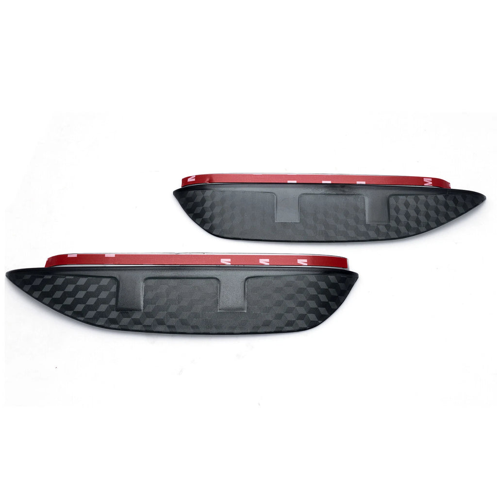 Rear Door Side View Mirror Rain Snow Visor for Honda Civic (2016-2019)