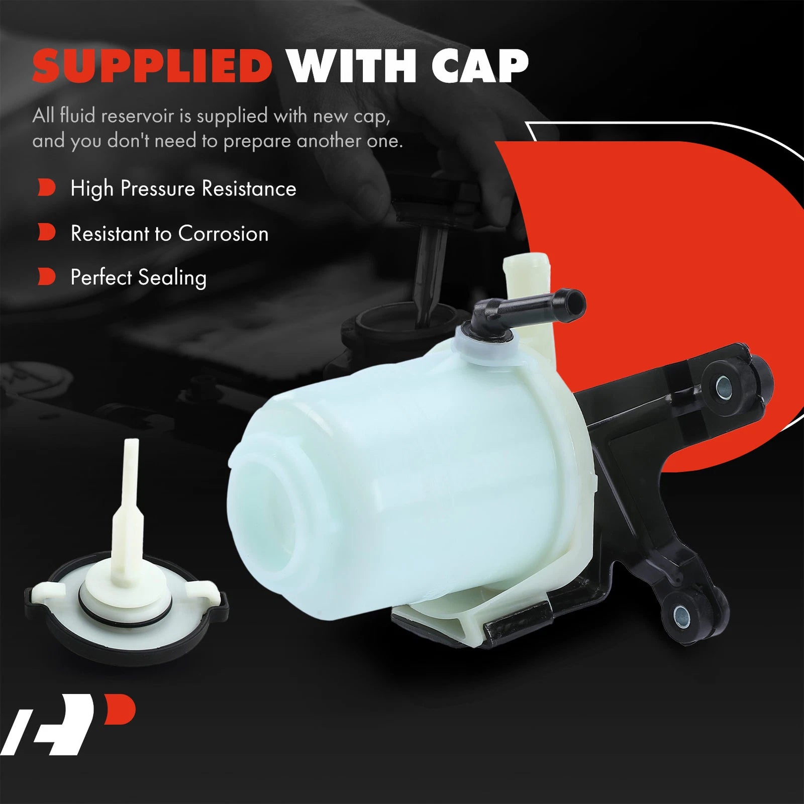 Power Steering Reservoir with Bracket for Toyota Sequoia Tundra (2008–2021)