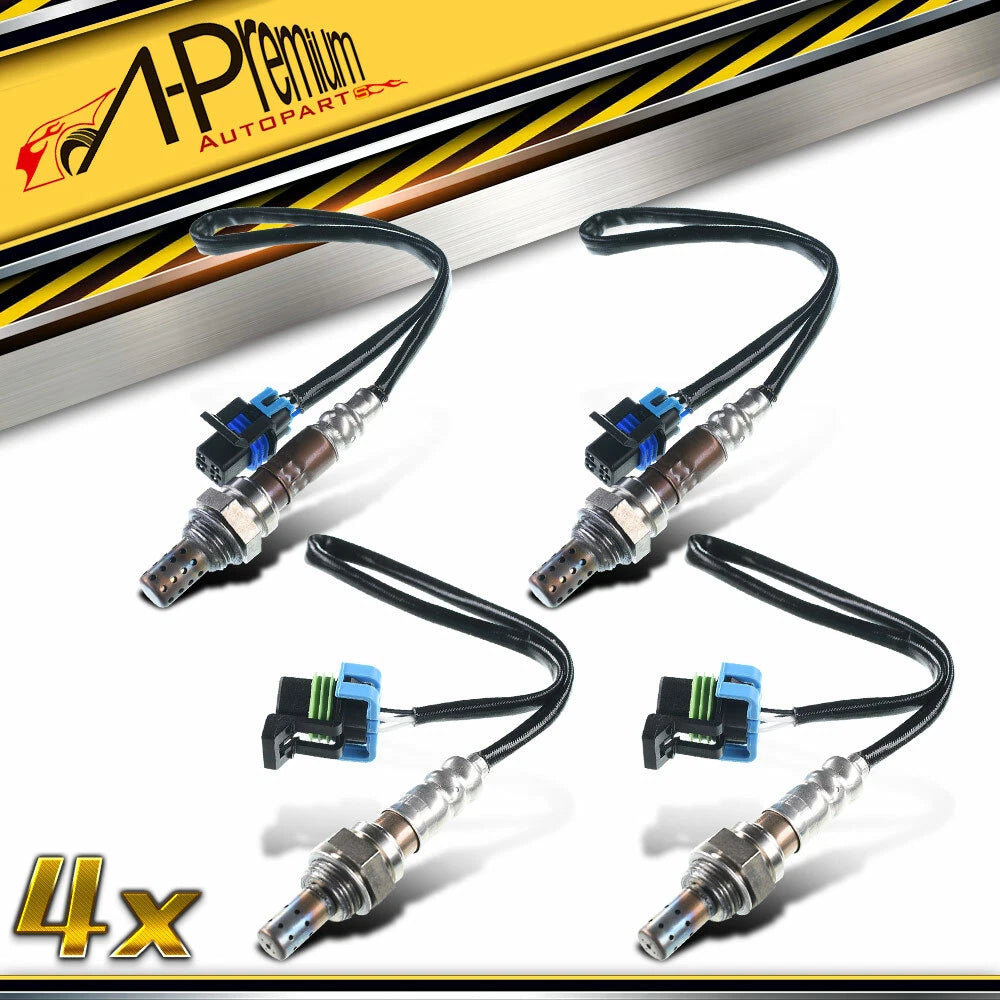 Set of 4 O2 Oxygen Sensors for Chevrolet Colorado GMC 