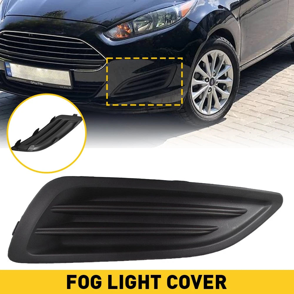 Left Driver Side Fog Light Cover for Ford Fiesta Sedan (2014–2019) D2BZ-15266-BA V