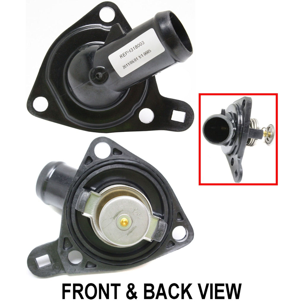 Thermostat with Housing and Seal for Honda Civic, CR-V, Acura RSX (2002–2006)