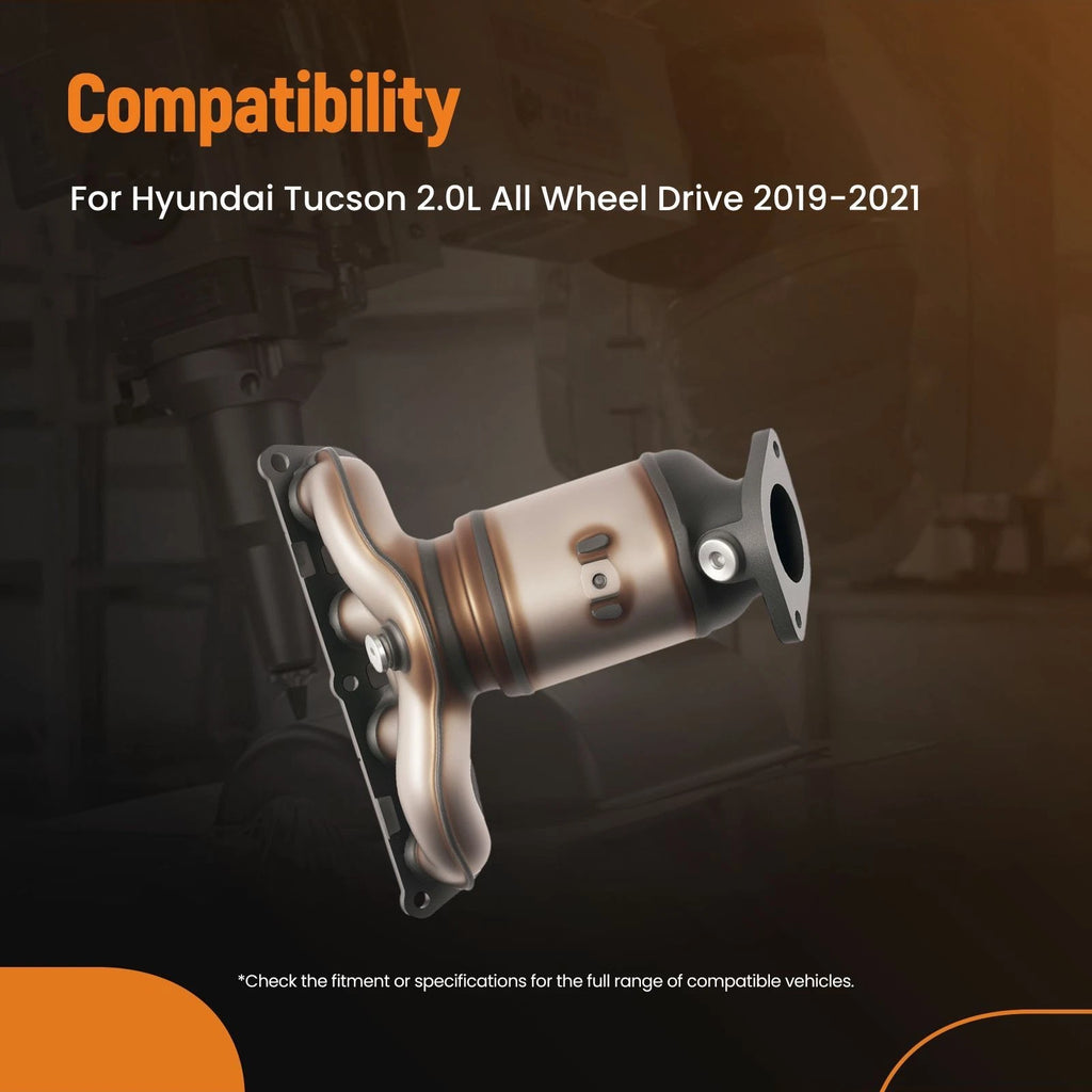 Front Catalytic Converter for Hyundai Tucson 2.0L (2019–2021) 28510-2EMN0 600cells