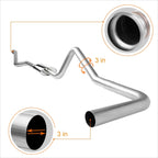 3" Tipless Performance Catback Exhaust for Silverado/Sierra 1500 (1999–2006)