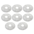 10 Pack Microfiber Mop Cloths for Midea V12Pro Robot Vacuum