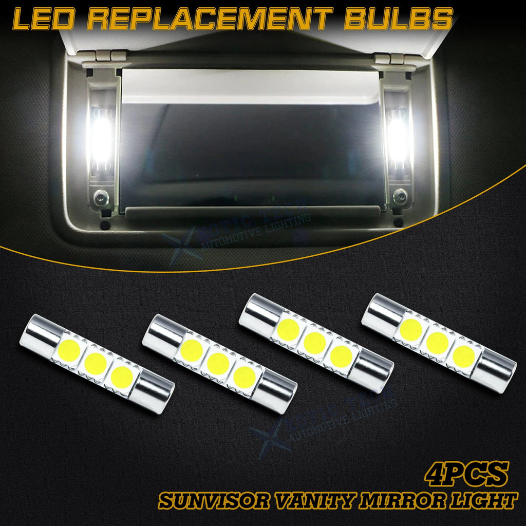 LED Replacement Bulbs for 4X 30mm Vanity Mirror (6614F/6641) (6000K) (2014–2024)