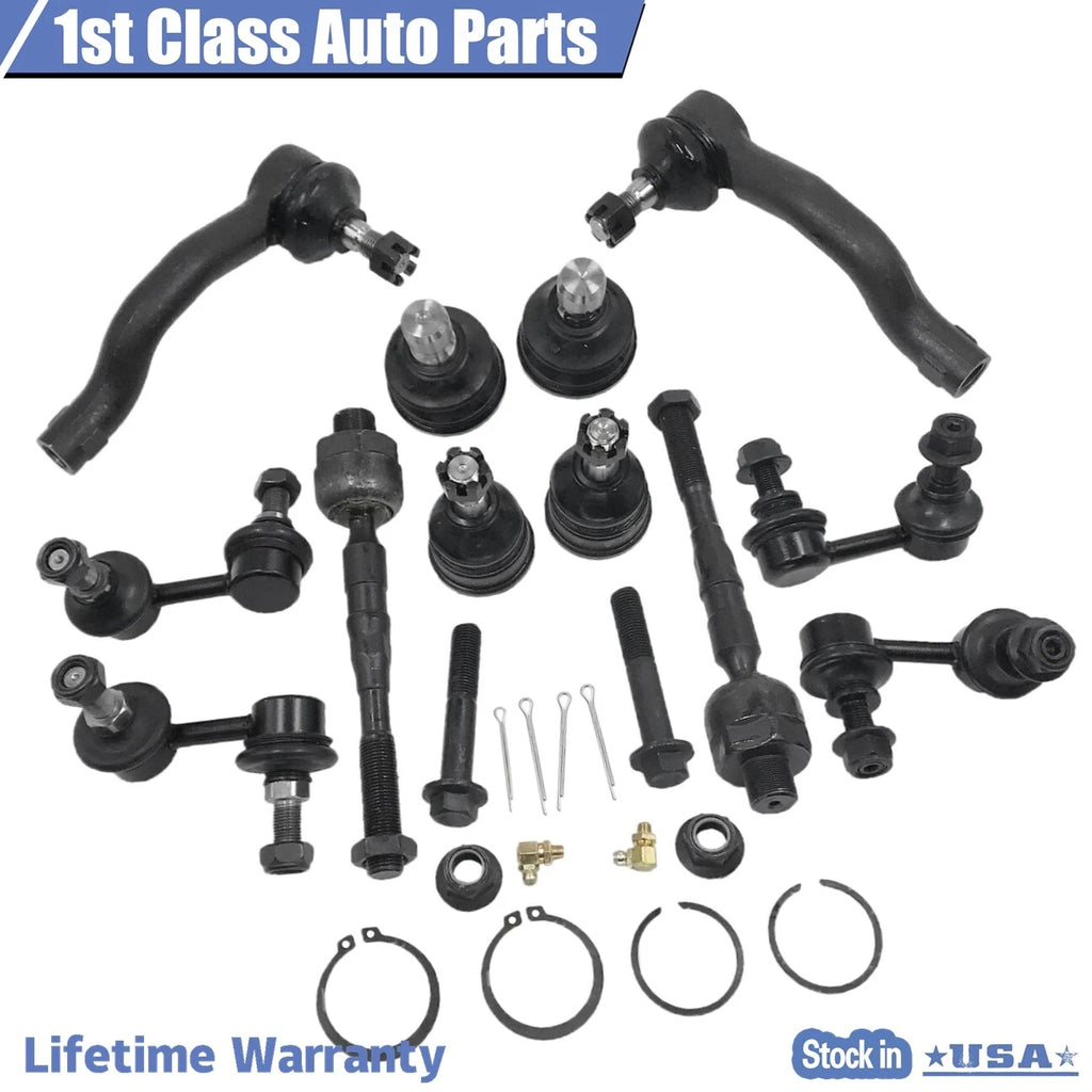 Suspension Kit with Tie Rod Ends for Nissan Pathfinder (2005-2012)