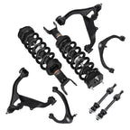8PCS Suspension Front Strut w/ Control Arm Stabilizer Bar for Ram 1500 (2009–2018)