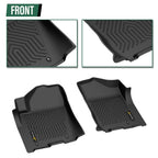 Set of TPE Floor Mats for Nissan Titan (2004–2015) All Weather Protection