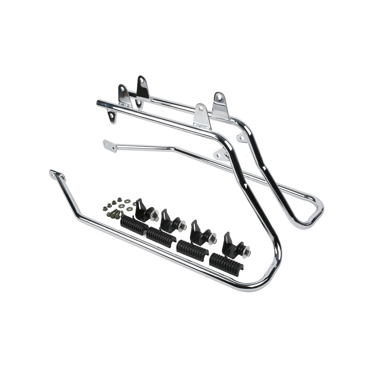 Hard Saddlebags & Conversion Bracket for Harley Softail Fatboy (1984–2017)
