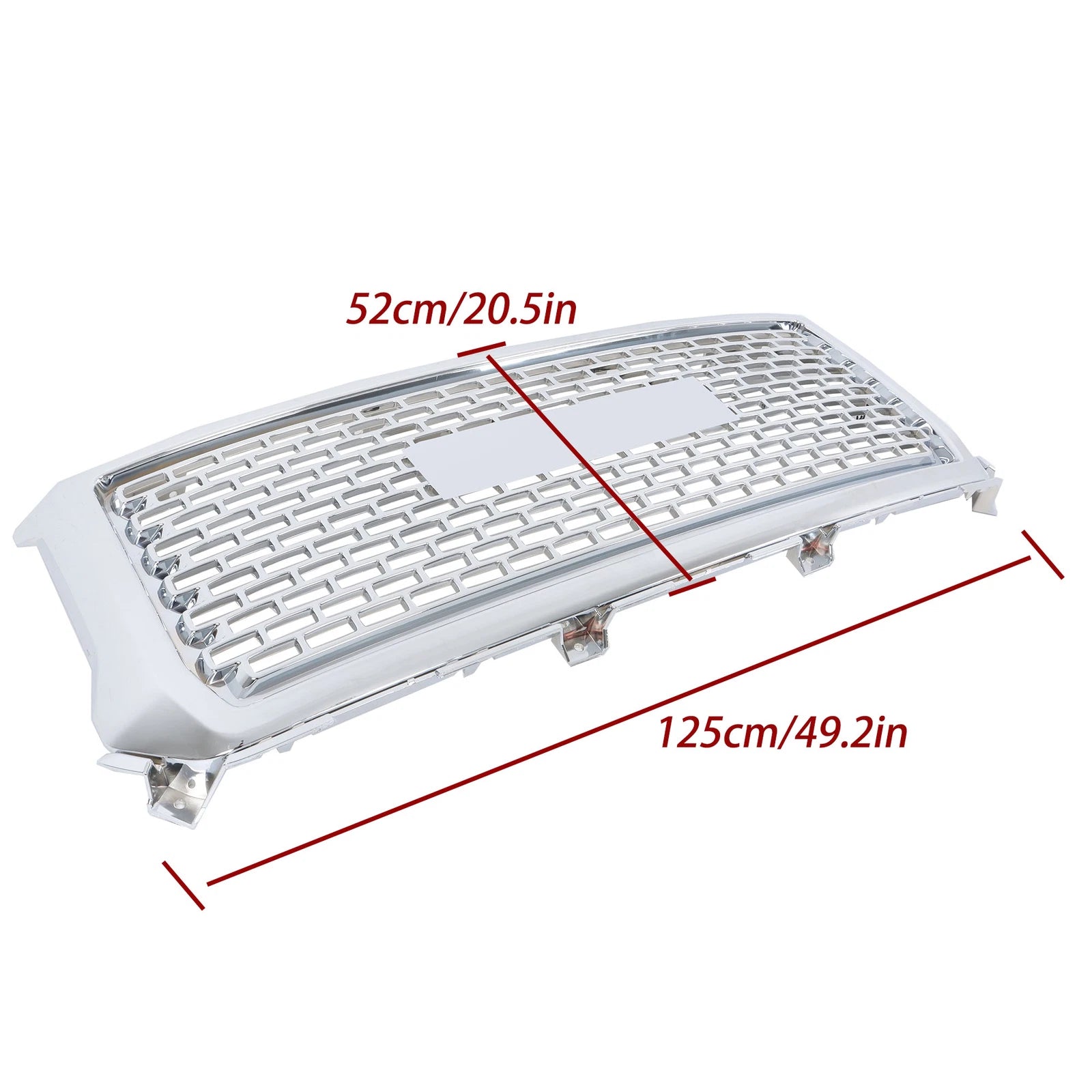 Chrome Mesh Grille for GMC Sierra 1500 Denali (2014-2015)