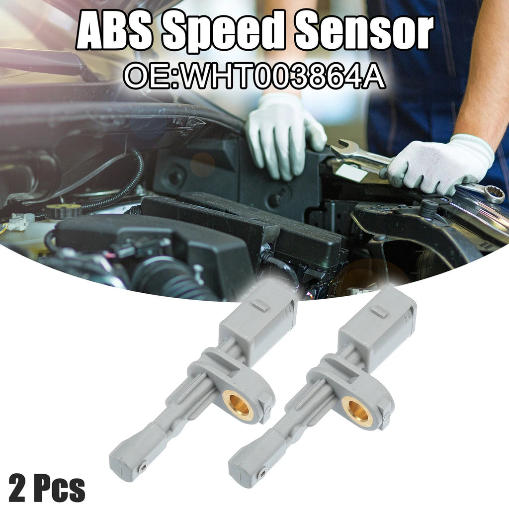 2X Rear ABS Sensor for Audi A3, Volkswagen Golf (No.WHT003864A)