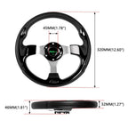 12.5" Steering Wheel for EZGO Club Car Yamaha Golf Cart